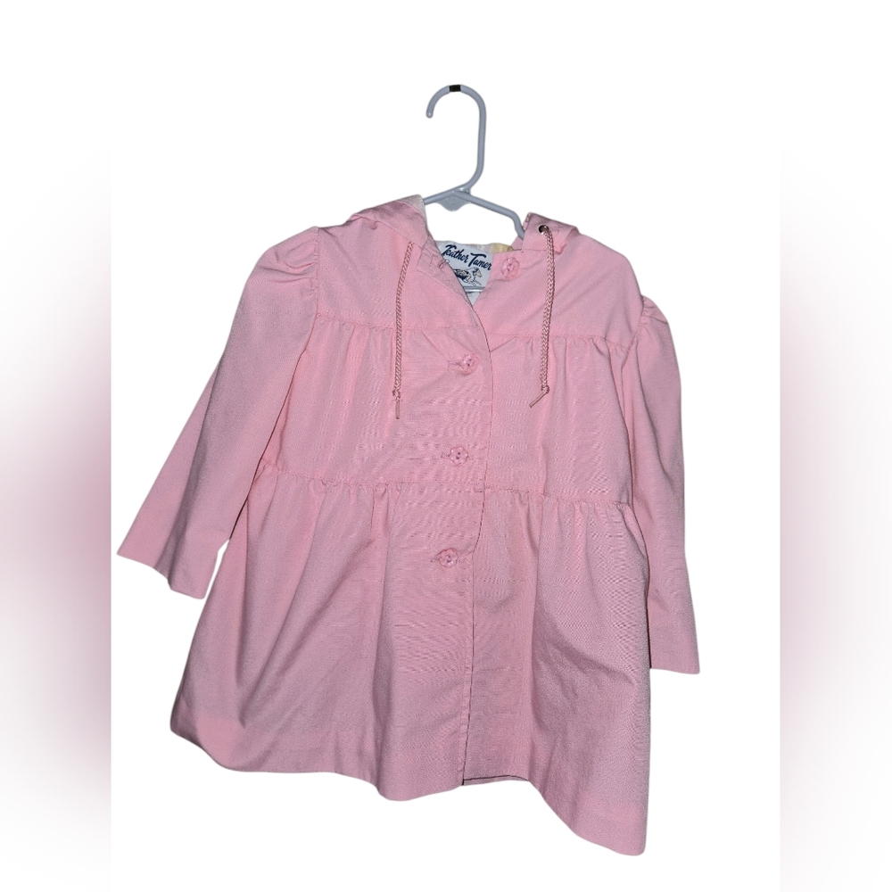 Vinatage 1980's Pink Jacket 3t Weather TamerAdorable pink hooded jacket perfec